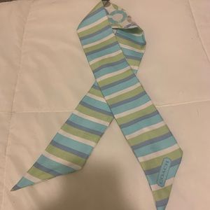 Coach multicolor scarf